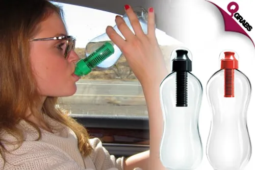 For QR39 Stay Hydrated with a Set of Two Water Filtration Bottles - Choose from 3 Sporty Colors! (QR69 Value)